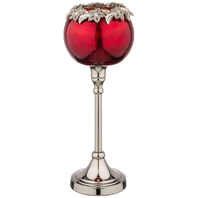 Подсвечник "бохо" диаметр=8 см. высота=33 см Lefard (875-212)