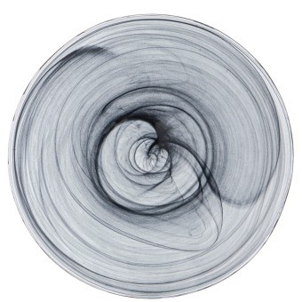 Тарелка десертная "murano" black, 21см мал.уп.=6шт. Bronco (336-182)