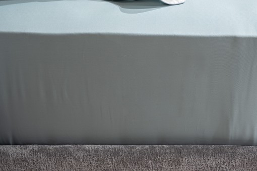 Простыня на резинке тенсель бирюзовая 160*200*30 (TT-00011354)