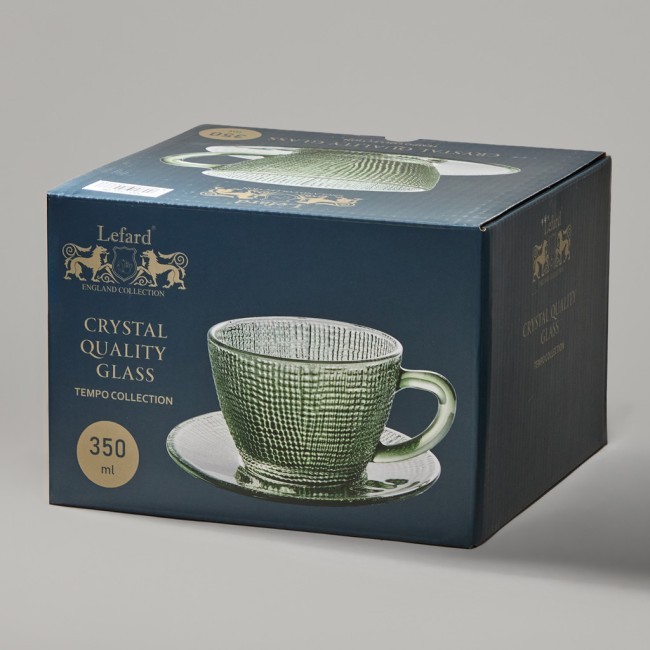 Чайная пара "tempo" green 350 мл Lefard (355-386) Чайная пара "tempo" green 350 мл Lefard (355-386)