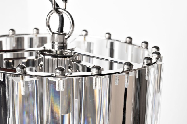 Люстра потолочная, хром, акрил d.25*h.48см (TT-00005401) Люстра потолочная, хром, акрил d.25*h.48см (TT-00005401)