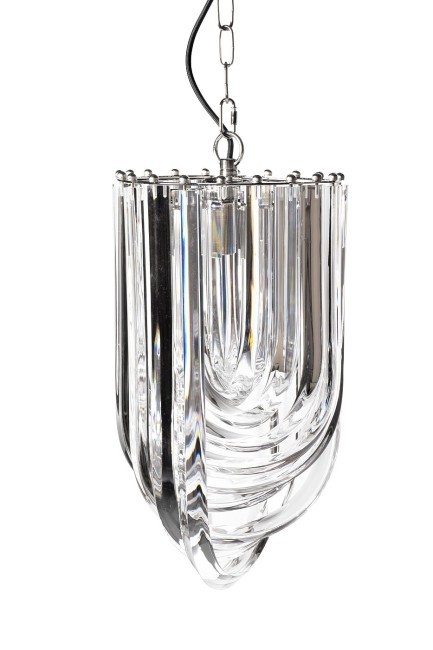 Люстра потолочная, хром, акрил d.25*h.48см (TT-00005401) Люстра потолочная, хром, акрил d.25*h.48см (TT-00005401)