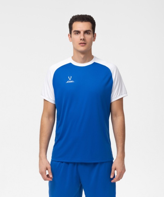 Футболка игровая JOGEL CAMP Reglan Jersey, синий/белый (701688) Футболка игровая JOGEL CAMP Reglan Jersey, синий/белый (701688)
