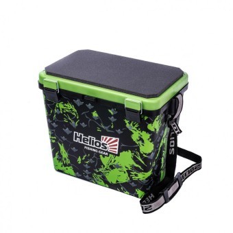 Ящик рыболовный зимний Helios Shark односекционный салатовый HS-IB-19-SHG-1 (88388) Ящик рыболовный зимний Helios Shark односекционный салатовый HS-IB-19-SHG-1 (88388)