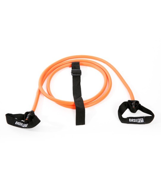 Эспандер лыжника-пловца BASEFIT ES-901, 8х12х2200 мм, 3 кг, оранжевый (1483968)