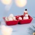 Менажница 2 секции коллекция "christmas gift" 22*11*10,5 см Lefard (230-536)
