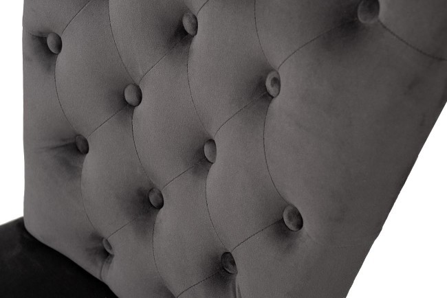 Стул 597 велюр серый Riv96 98*101*88см (TT-00004282)