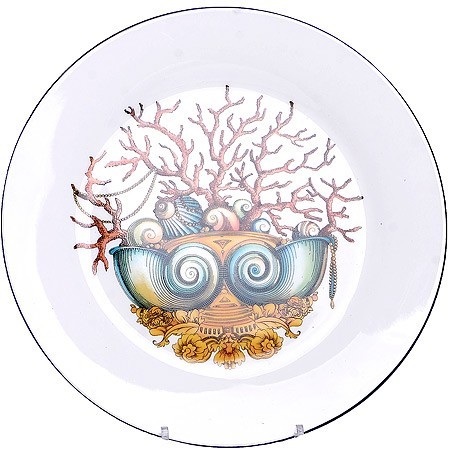 Блюдо круглое 20,5см Страна чудес доломит LR (30820) Блюдо круглое 20,5см Страна чудес доломит LR (30820)