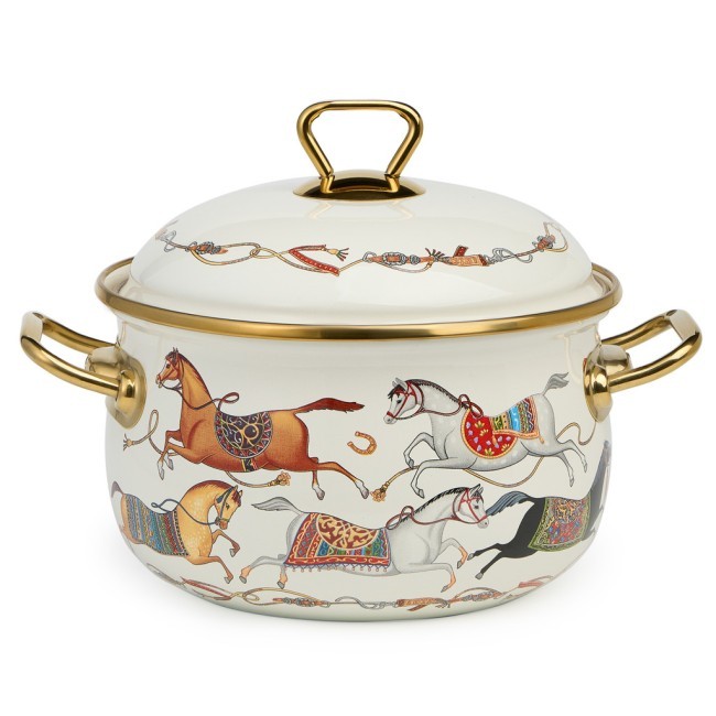 Кастрюля lefard эмалированная с крышкой, серия passage, 2,8л, диа.18см подходит для индук.плит Lefard (950-652)