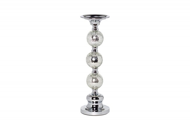 Подсвечник никелированный d11*32см (TT-00000891)