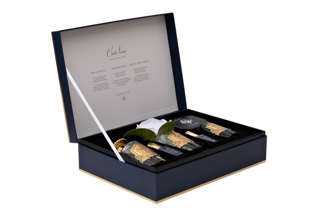 Набор подарочный Eau de vie - диффузор 90мл, роза искусств., спрей 2*5мл, свеча75гр (TT-00016001)