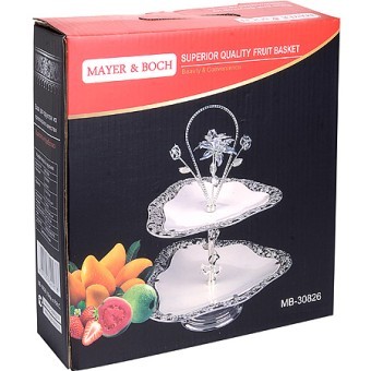 Конфетница 2-х ярус 35х34,5х42см Mayer&Boch (30826) Конфетница 2-х ярус 35х34,5х42см Mayer&Boch (30826)