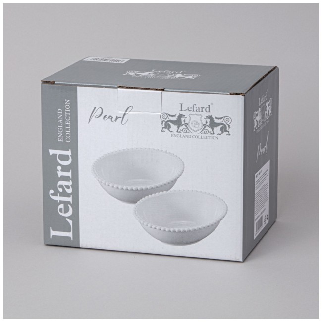 Набор салатников овальных lefard "pearl" 2 шт.14*5,5 см 400 мл Lefard (761-111)