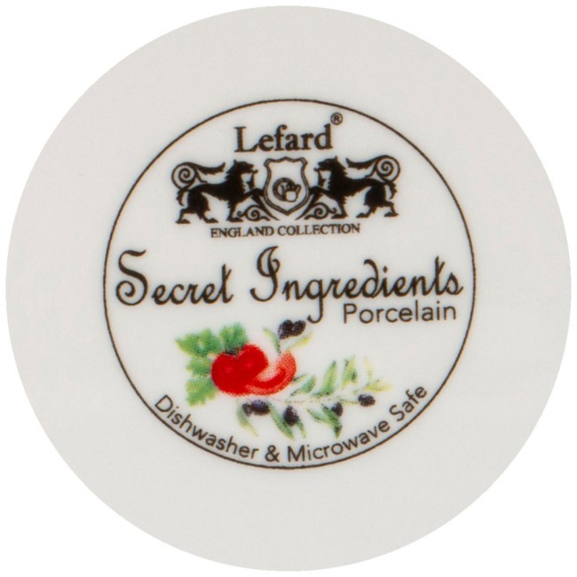 Солонка lefard "секретные ингредиенты" 9*9*10 см 150 мл Lefard (263-1178)