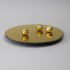 Тортовница вращающаяся "golden mirror" 30 см Agness (357-250)