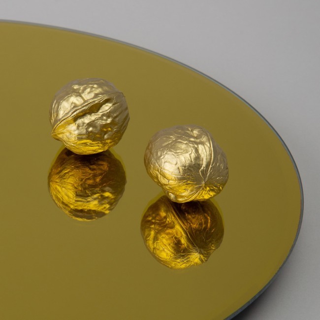 Тортовница вращающаяся "golden mirror" 30 см Agness (357-250)