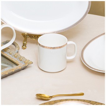 Кружка lefard "crown" 400 мл золотая Lefard (590-459)