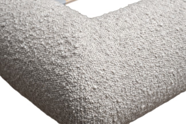 Кровать Sicilia без мех.,букле бежевая Orso BEG 240*220*87см (TT-00015426)