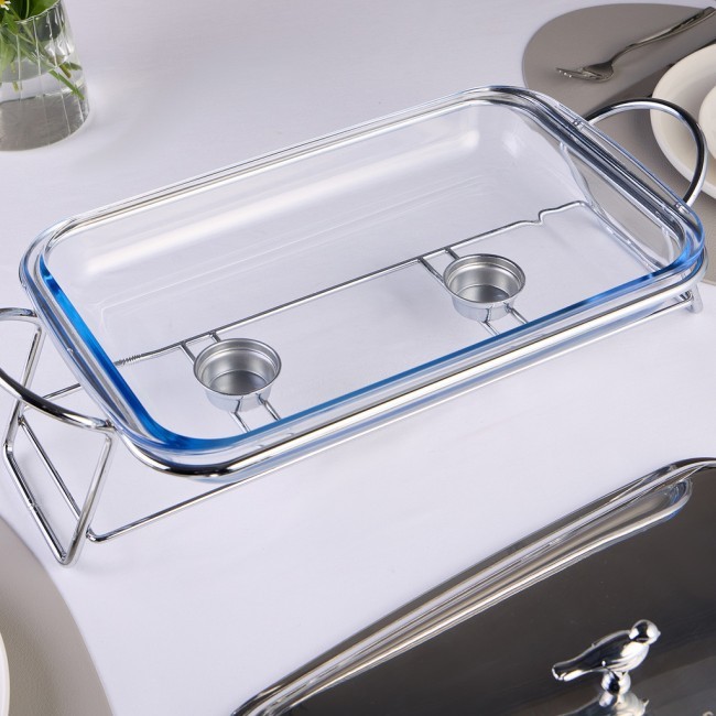 Мармит agness  прямоуг silver 3,0l Agness (781-508)