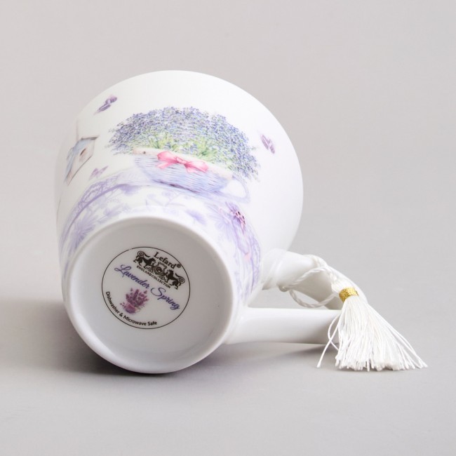 Кружка lefard лавандовая весна 340 мл Lefard (87-307)