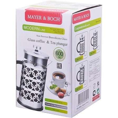 Френч пресс нерж 600мл Mayer&Boch (28852) Френч пресс нерж 600мл Mayer&Boch (28852)