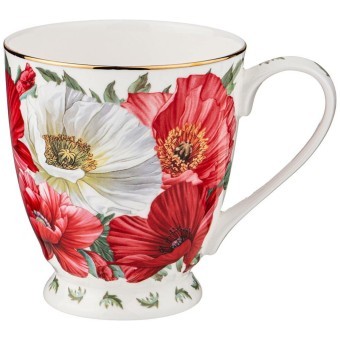 Кружка lefard "маки" 480 мл Lefard (104-760) Кружка lefard "маки" 480 мл Lefard (104-760)