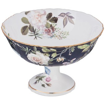 Ваза на ножке lefard "кобальт" 15*11 см Lefard (86-2493)