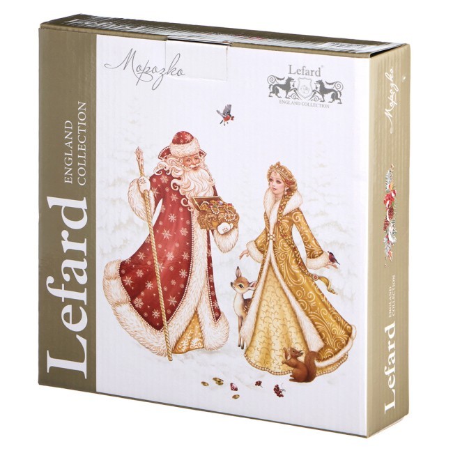 Набор тарелок закусочных lefard "морозко" 4 шт. 20,5 см Lefard (85-2038-1) Набор тарелок закусочных lefard "морозко" 4 шт. 20,5 см Lefard (85-2038-1)