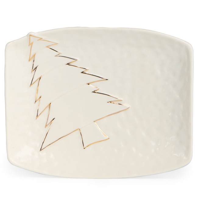 Блюдо сервировочное "новогоднее" 19,1*15,6*2,8 см Lefard (146-2187)