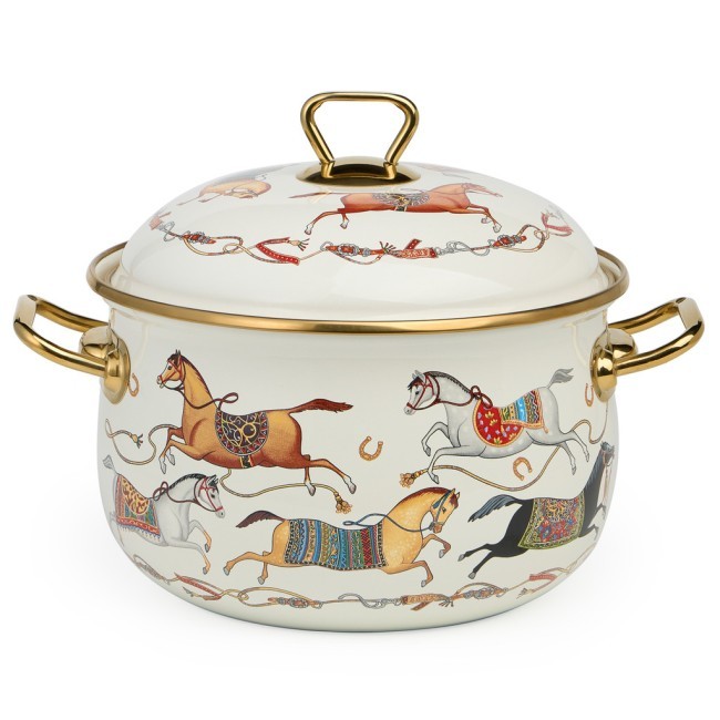 Кастрюля lefard эмалированная с крышкой, серия passage, 3,8л, диа.20см подходит для индук.плит Lefard (950-653)