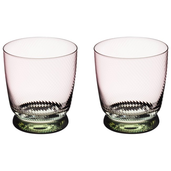 Набор стаканов "twist & shine" green, 2 шт/360 мл Lefard (687-026)