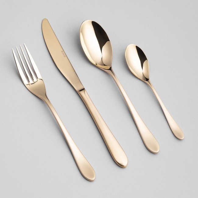 Набор столовых приборов senso agness 24 пр., сталь 18/10, пвд покрытие, цвет: шампань Agness (1000-030) Набор столовых приборов senso agness 24 пр., сталь 18/10, пвд покрытие, цвет: шампань Agness (1000-030)