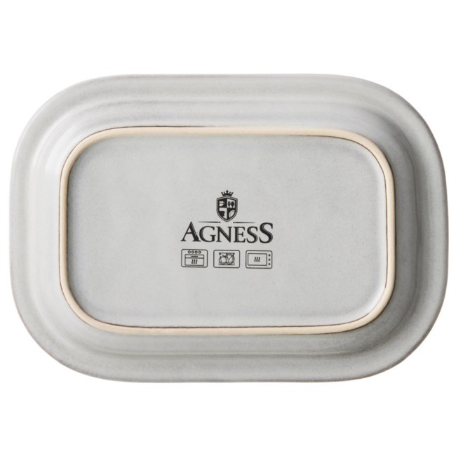 Масленка grey 16,5*11,5*9,5 см Agness (780-145)