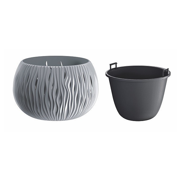 Кашпо для цветов Sandy Bowl DSK480-405U (20,75 л) 2 предмета (77144) Кашпо для цветов Sandy Bowl DSK480-405U (20,75 л) 2 предмета (77144)