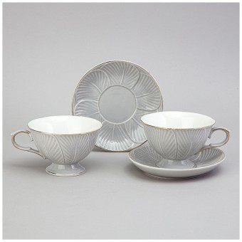 Чайный набор lefard "top style" на 2 пер. 4 пр. 250 мл Lefard (42-552) Чайный набор lefard "top style" на 2 пер. 4 пр. 250 мл Lefard (42-552)