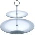 Блюдо сервировочное 2-х ярусное "silver mirror" 19/30 см Agness (357-253-1)