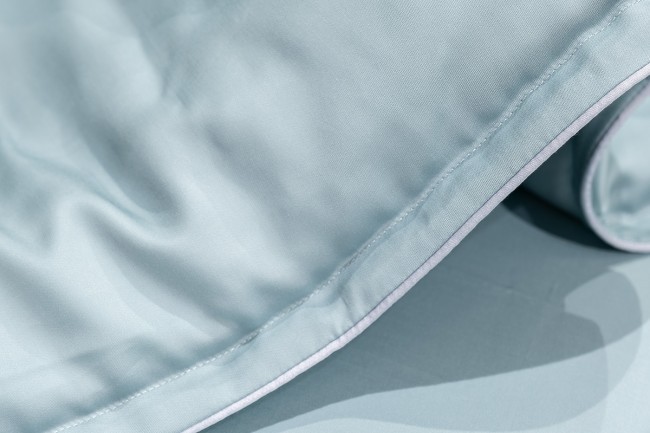 Пододеяльник тенсель бирюзовый 145*210 (TT-00011361)