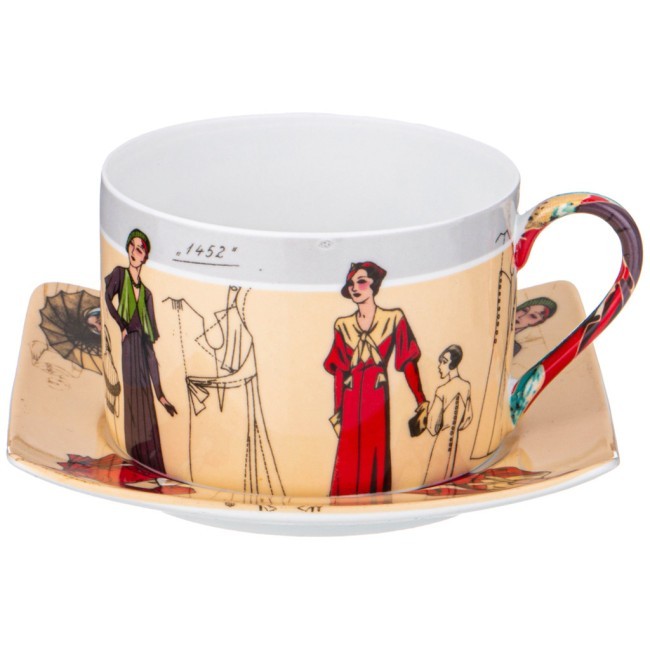 Чайный набор lefard "fashion queen" на 6 пер. 12 пр. 180 мл Lefard (86-1551) Чайный набор lefard "fashion queen" на 6 пер. 12 пр. 180 мл Lefard (86-1551)