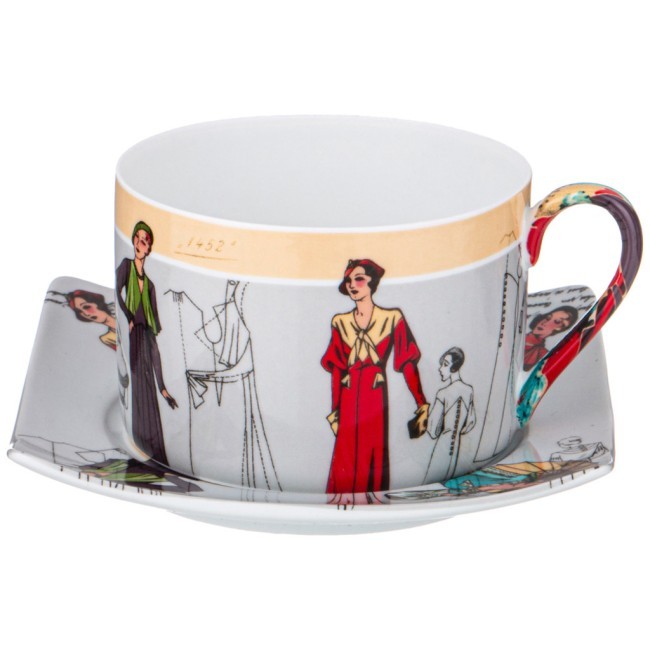 Чайный набор lefard "fashion queen" на 6 пер. 12 пр. 180 мл Lefard (86-1551) Чайный набор lefard "fashion queen" на 6 пер. 12 пр. 180 мл Lefard (86-1551)