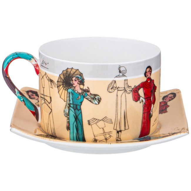 Чайный набор lefard "fashion queen" на 6 пер. 12 пр. 180 мл Lefard (86-1551) Чайный набор lefard "fashion queen" на 6 пер. 12 пр. 180 мл Lefard (86-1551)