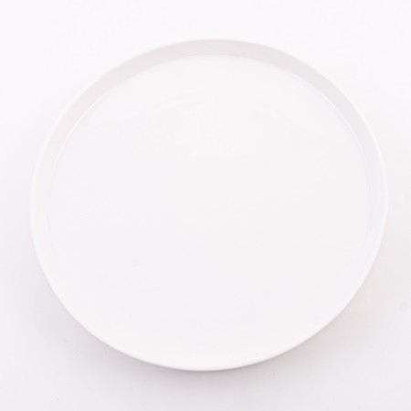 Блюдо сервировочное с подставкой фарфор/бамбук LR (60325)