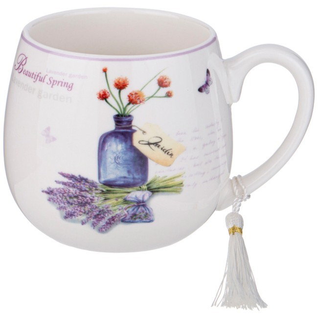 Кружка lefard лавандовая весна 420 мл Lefard (87-308)