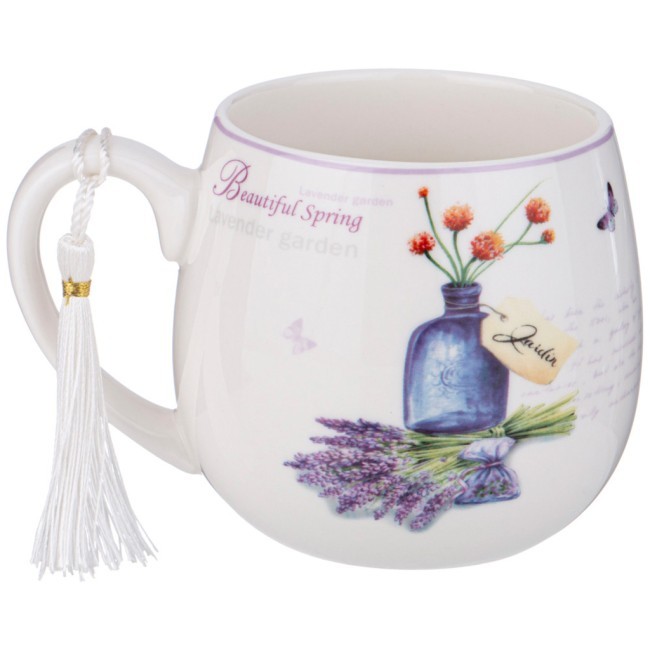 Кружка lefard лавандовая весна 420 мл Lefard (87-308)