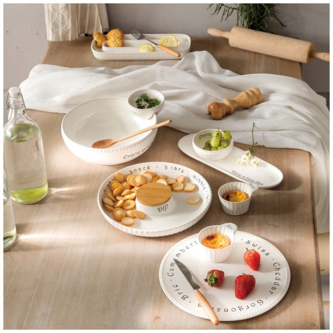 Менажница овальная 2 секции bronco "soul kitchen" 30*11,5*3,5 см Bronco (189-364)