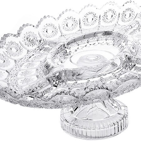 Ваза-менажница MEY-JI на ножке 36х23 см. (741115W) Ваза-менажница MEY-JI на ножке 36х23 см. (741115W)