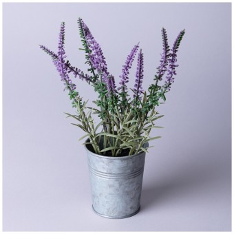 Композиция декоративная "лаванда" высота=29 см Lefard (287-557)