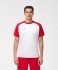 Футболка игровая JOGEL CAMP Reglan Jersey, белый/красный (701702) Футболка игровая JOGEL CAMP Reglan Jersey, белый/красный (701702)