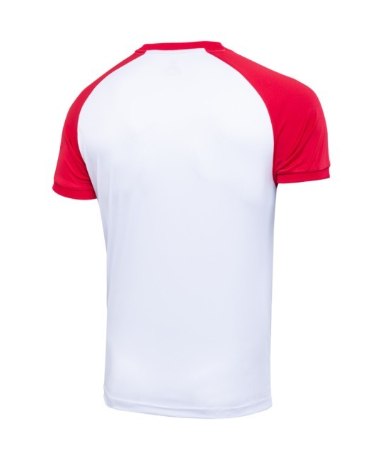 Футболка игровая JOGEL CAMP Reglan Jersey, белый/красный (701702) Футболка игровая JOGEL CAMP Reglan Jersey, белый/красный (701702)