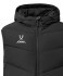 Жилет утепленный c капюшоном JÖGEL ESSENTIAL PerFormPROOF Padded Hooded Vest, черный, детский (2126166)