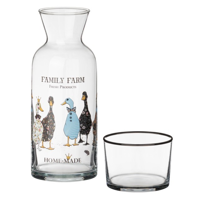 Графин с крышкой/стаканом "geese" 700мл Lefard (312-151)